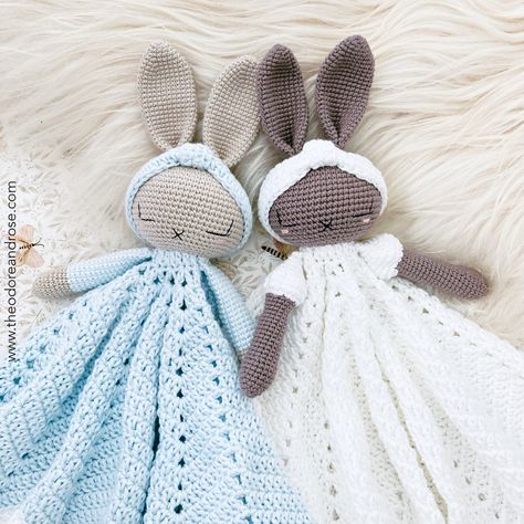 Crochet Lovey Blanket, Bunny Security Blanket, Bonnie Bunny, Security Blanket Crochet Pattern, Crochet Security Blanket, Crochet Lovey, Bunny Crochet, Blanket Crochet Pattern, Crochet Gratis