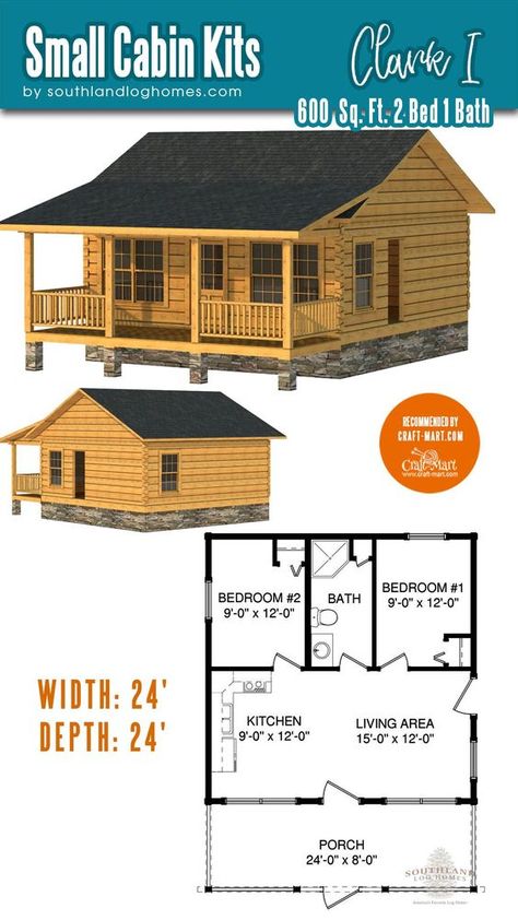 Camp Plans Cabins, Homestead Cabin Floor Plans, Self Built Cabin, Small Cabin House Design, Alaska Log Cabins, Small Family Cabin, Simple Cabin Plans, Diy Hunting Cabin, 24x24 Cabin Plans