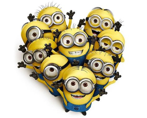 Minions Group. Amor Minions, Minion Humour, Despicable Me Party, Minion Pictures, Minions Love, Cute Minions, Minions Wallpaper, Despicable Me 2, Minions Despicable Me