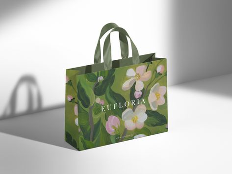 Orchid Packaging Design, Flower Shop Packaging Design, Flowers Packaging Design, Packaging With Flowers, Floral Packaging Design, Floral Packaging, Floral Branding, Beautiful Packaging Design, Shop Packaging