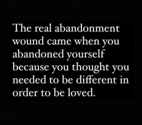 Abandonment Quotes, Healing Words, Type S, Mental And Emotional Health, Healing Quotes, Emotional Healing, Self Improvement Tips, Emotional Health, Note To Self