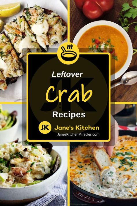 Leftover Crab Cakes, Crab Leftover Recipes, Leftover Seafood Recipes, Blue Crab Meat Recipes, Leftover Crab Leg Meat Recipe, Leftover Snow Crab Meat Recipe, Leftover Crab Legs Recipe, Leftover Crab Recipes, Recipes With Snow Crab Meat