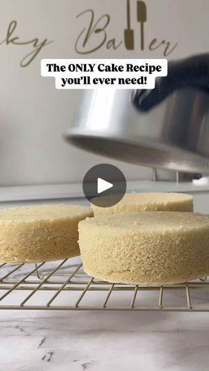 39K views · 417 reactions | If you’re on the hunt for the best cake recipe that’s super soft, moist, and perfect for stacking, this one’s a must-try! It’s the most versatile recipe you’ll find—an adaptable vanilla cake recipe that can easily transform into flavors like chocolate, red velvet, pistachio or salted caramel! With 16 amazing, true-to-flavor variations, it works for everything from cupcakes 🧁 to layered cakes, whether you’re baking a birthday cake or a wedding cake. Plus, it can be made eggless, vegan, gluten-free, and sugar-free, and can adapt to any pan size. Say goodbye to domed tops and brown edges—you’ll learn how to bake perfectly flat layers with minimal wastage, making them ideal for stacking and decorating. 
Comes with 16 regular and 16 eggless/vegan recipe cards.

Love Best Cake Recipe, Layered Cakes, Vanilla Cake Recipe, Best Cake, A Birthday Cake, Layered Cake, Best Cake Recipes, Pan Sizes, Vegan Recipe