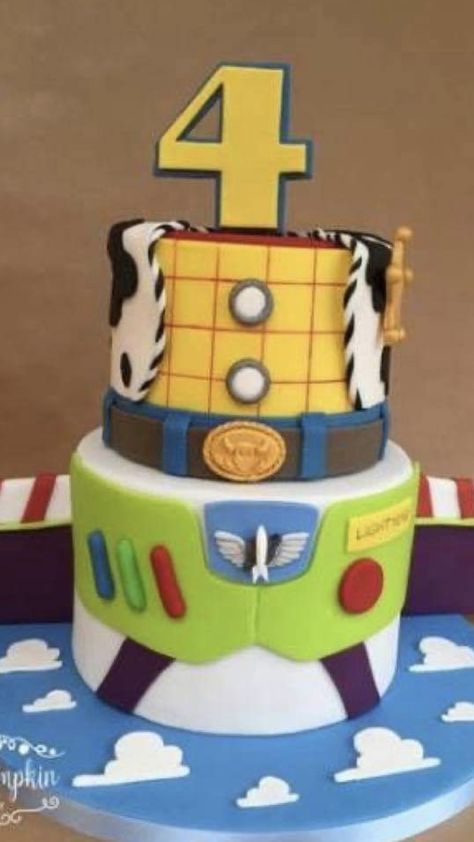 2 Infinity And Beyond Birthday Cake, Two Infinity And Beyond Birthday Cake, 2 Infinity And Beyond Birthday, Toys Story Cake, Two Infinity And Beyond Birthday, Toy Story Birthday Cake, 4de Verjaardag, Toy Story Party Decorations, Anniversaire Diy