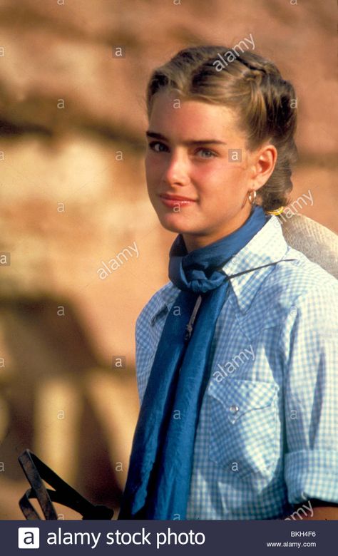 WANDA NEVADA (1979) BROOKE SHIELDS WNV 001 Stock Photo Brooke Shields Hairstyles, Wanda Nevada, Young Brooke Shields, Brooke Shields Young, Brooke Shields, 80s Retro, Makati, 인물 사진, Blue Lagoon