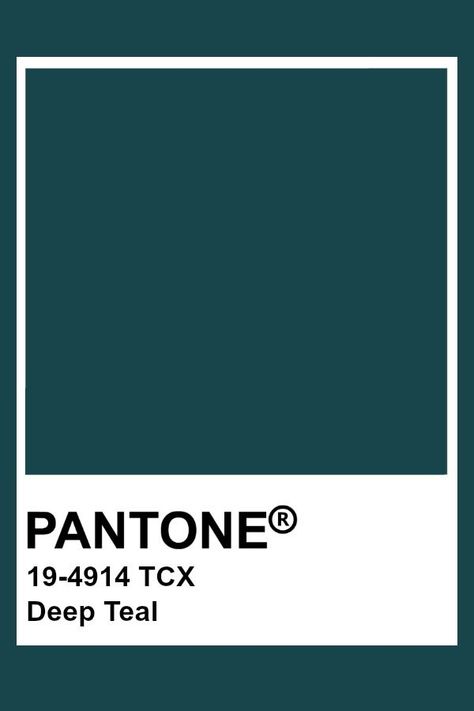 Color Teal Aesthetic, Teal Pantone Color, Pantone Teal Blue, Teal Green Pantone, Teal Pantone Colour Palettes, Dark Teal Pantone, Teal Mood Board Aesthetic, Pantone Blue Green, Teal Graphic Design