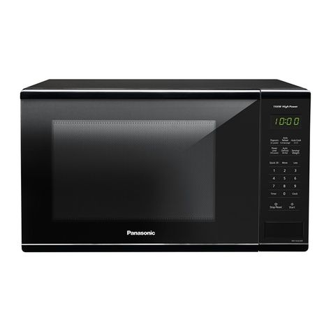 This Panasonic microwave oven features a 1.3 cubic foot interior and is sure to meet the needs of your entire family. It features three-stage cooking and many useful features that are perfect for everything, whether you're making popcorn, defrosting something massive, or reheating leftovers. The Auto Cook function sets the optimal power and time settings according to the weight of whatever you're cooking. And if you live with children, you can rest easy knowing this appliance features a child lo Panasonic Microwave Oven, Black Microwave, Countertop Microwave Oven, Microwave Popcorn, Countertop Microwave, Keep Food Warm, Microwave Cooking, Sensors Technology, Microwave Ovens