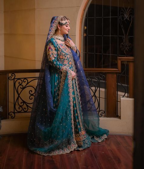 Hiba bukhari looking absolutely gorgeous in Huma from our latest Arusa collection For order and details please dm | visit www.kehkeshan.com / www.laam.pk/whatsapp 03115693004 | email contact@kehkeshan.com [ teal, mehndi bride, mehndi bridal, zardozi work, gown, maxi] Hiba Bukhari, Bride Mehndi, Mehndi Bridal, Mehndi Bride, Walima Dress, Zardozi Work, Mehndi Brides, Diy Hair Accessories, Diy Hair