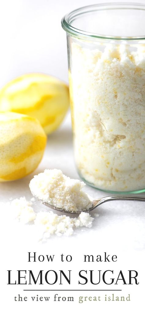 Sugar Wax Recipe, Infused Sugar, Moon Milk, Lemon Layer Cakes, Baking Projects, Lemon Bread, Flavored Sugar, Lemon Sugar, Lemon Flavor