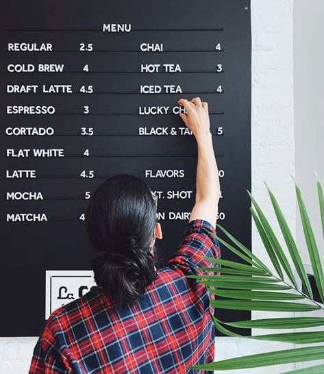 Letterboard Menu, Bakers Menu, Cafe Menu Boards, Papan Menu, Magnet Wall, Menu Board Design, George And Willy, Cafe Menu Design, Coffee Shop Menu