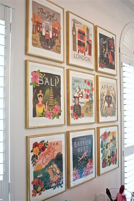 5 ways to repurpose a calendar Kmart Diy, Kitchen Wall Art Diy, Cheap Diy Wall Art, Inexpensive Wall Art, Galley Wall, Travel Gallery Wall, Framed Calendar, Target Home, Travel Wall Decor