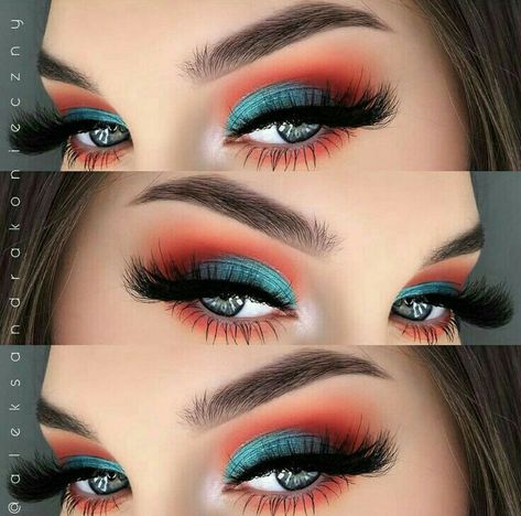 Machiaj Smokey Eyes, Carnaval Make-up, Make Up Diy, Makeup Cantik, Halloweenský Makeup, Make Up Designs, Carnival Makeup, Make Up Inspiration, Smink Inspiration