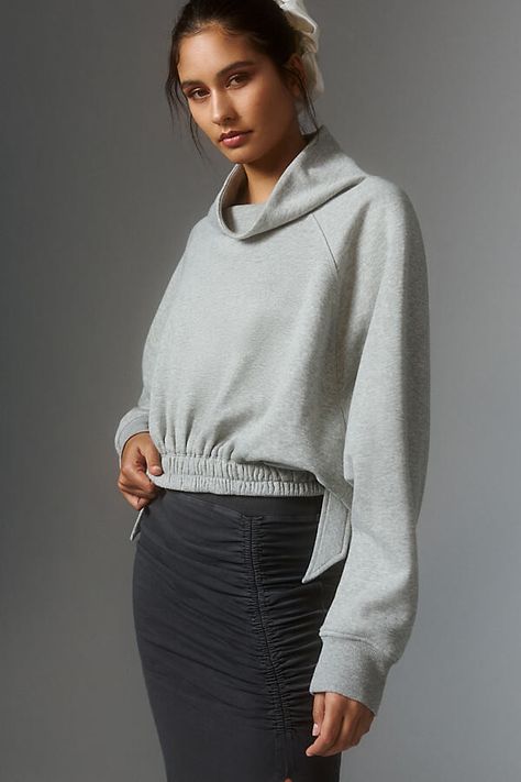 Check out my curated selection of products here Unique Women Tops, Funnel Neck Sweatshirt, Womens Loungewear, Funnel Neck, Leisure Wear, Funnel, Fashion Pants, New Outfits, Pullover Styling