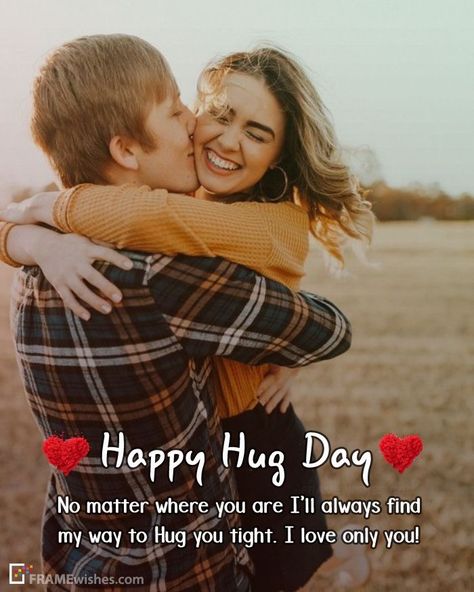 Romantic Shayari For Husband, Lovely Hug, Happy Hug Day Images, Hug Day Images, Happy Valentines Day Photos, Love Friendship Quotes, Anniversary Wishes For Husband, Good Morning Romantic, Hug Day