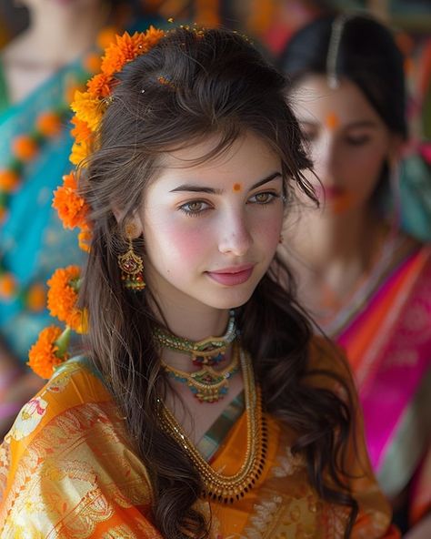 India Girl, Indian Eyes, Divine Mother, Indian Aesthetic, Mother And Daughter, Beautiful Smile Women, Indian Hairstyles, Close Your Eyes