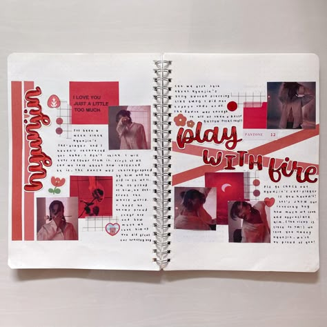 Hyunjin Journal Ideas, Skz Guide, Skz Notebook, Aesthetic Kpop Journal, Skz Journal, Friend Scrapbook, Music Journal, Journal Idea, Kpop Journal