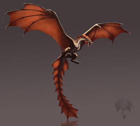 ArtStation - Wyvern, Alisa/Olena Zhuravlova Wyvern Oc Art, Wyvern Fantasy Art, Water Wyvern, Black Wyvern Art, Fantasy Dragon Concept Art, Wyvern Anatomy, Wyvern Concept Art, Wyvern Reference, Fantasy Wyvern