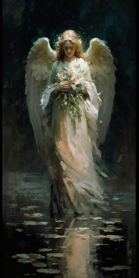 Guardian Angel Pictures, Angelo Guerriero, Fantasy Angel, Angel Artwork, Angel Wallpaper, Angel Sculpture, Beautiful Angels Pictures, Angel Images, Angel Aesthetic