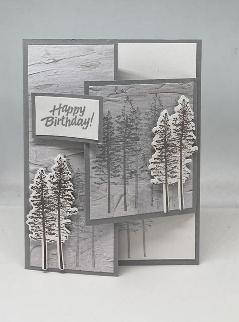 Fun Fold Happy Birthday card, Masculine Birthday card, Female Birthday Card,Happy Birthday cards Masculine Cards Handmade Happy Birthday, Masculine Cards Handmade, Hey Chuck, Birthday Card For Friend, Stampin Up Birthday Cards, Man Cards, Mens Cards, Masculine Birthday Cards, Creative Birthday