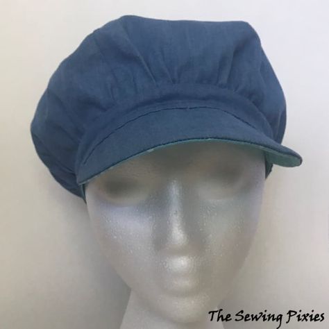 Reversible Newsboy Hat Sewing Pattern - Agnes Creates Newsboy Cap Pattern, Newsboy Hat Pattern, Hat Sewing Pattern, Artsy Crafts, Hat Sewing, Baker Boy Hat, Easter Fashion, Printable Sewing Patterns, Hat Patterns To Sew