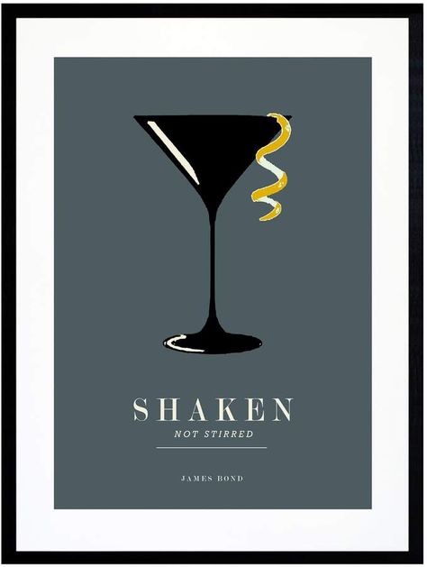 Shaken Not Stirred Print, Shaken Not Stirred James Bond, James Bond Party Invitation, 007 Theme Party, Bond Aesthetic, Black Tie Birthday Party, James Bond Theme Party, 007 Theme, Mafia Party