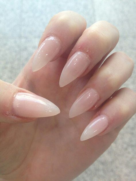 I always called them claw nails lol stiletto nails Nails Pointy, Nails Disney, Pointy Nails, Colorful Nails, Nails Tumblr, Disney Nails, Clear Nails, Nail Shapes, Gorgeous Nails