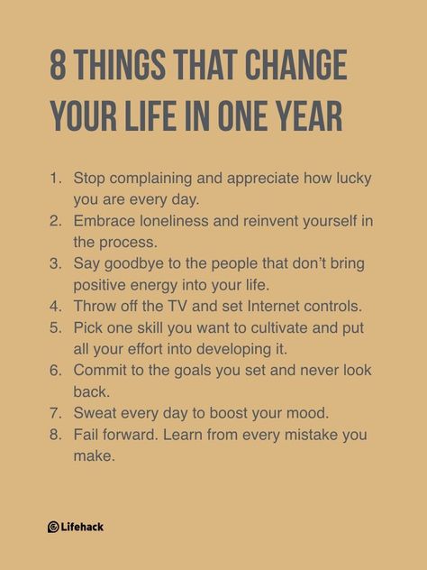 8 Things That Change Your Life In One Year #healthy #growth #happy Tenk Positivt, Nasihat Yang Baik, Inspirerende Ord, Motiverende Quotes, Routine Planner, Life Coaching, Change Your Life, Good Advice, Life Planner