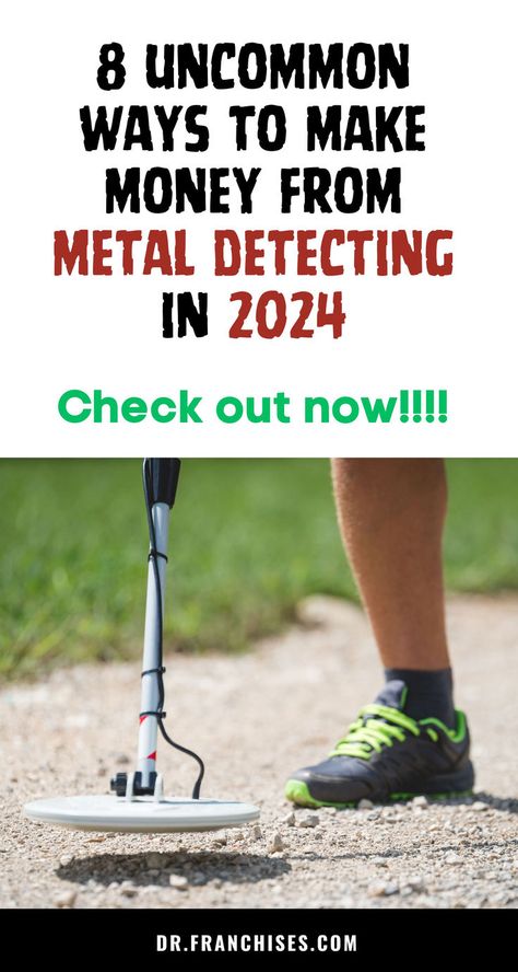 Metal Detecting is a pastime hobby of many people, but if you want to make money from this hobby, then there is not one but 8 uncommon ways to do this. Visit our blog to find out how much you can make from Metal Detecting in 2024. Metal Detecting, Metal Detector, Ways To Make Money, Way To Make Money, The Truth, Make Money, How To Make Money, Money