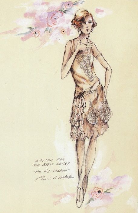 20s Fashion Drawing, 20s Fashion Illustration, Flapper Dress Illustration, Theater Costume Design Sketches, Estilo Charleston, Vintage Showgirl Illustration, Gatsby Costume, Costume Design Sketch, Hollywood Costume