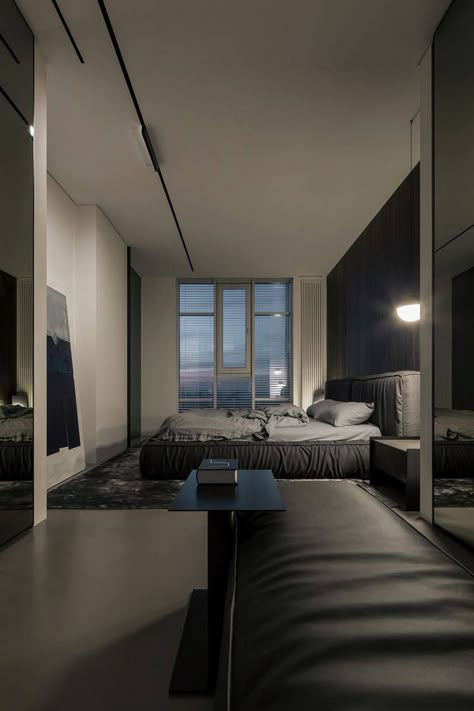 Black Luxury Bedroom, Stylish Apartment, Dream House Rooms, Minimalist Room, Room Design Bedroom, Dream House Interior, Minimalist Home Decor, Apartment Inspiration, Room Inspiration Bedroom