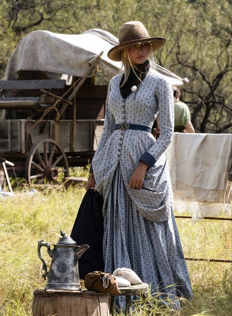 Elsa Dutton, Wild West Outfits, Wild West Costumes, Isabel May, 1880s Fashion, 1800s Fashion, Cowboy Outfits, Western Aesthetic, Western Women