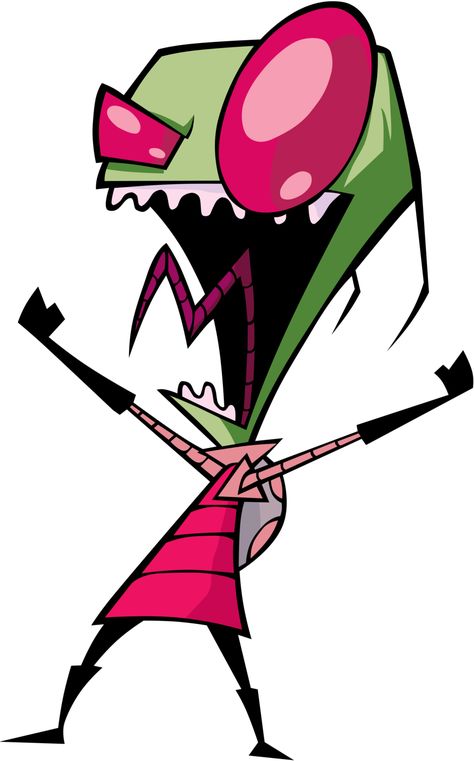 Billy Y Mandy, Invader Zim Characters, Battle Of The Planets, Favorite Cartoon Character, Invader Zim, Horror Comics, Cartoon Character, Nickelodeon, Cartoon Characters