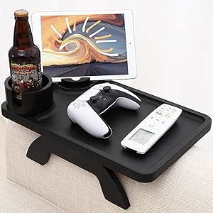 Couch Cup Holder, Sofa Arm Tray, Couch Arm Table, Narrow Sofa Table, Remote Control Holder, Couch Table, Accessories Holder, Large Sofa, Tray Table