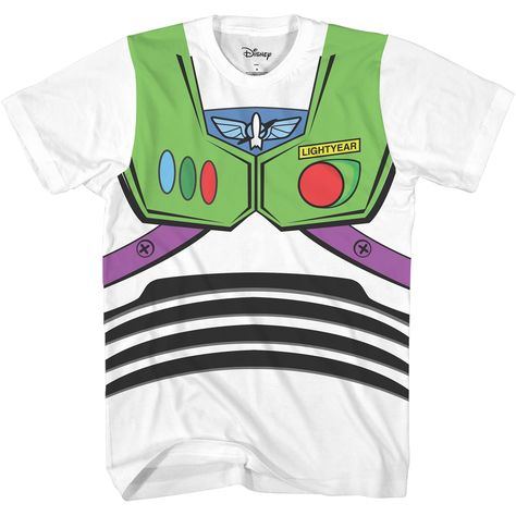 PRICES MAY VARY. 100% Cotton Pull On closure Machine Wash OFFICIALLY LICENSED DISNEY TOY STORY PRODUCT: Officially licensed Buzz Lightyear Costume t-shirt boys make sit the perfect gift. BOYS SIZES: Prints are available in boys clothing sizes: X-Small-4, Small-5/6, Medium-7/8, Large-10/12 and X-Large-14/16. Let you little one be Buzz Lightyear for a day! Boys Buzz Lightyear T-Shirt. Buzz Lightyear to the rescue! Space Rangers near and far can save the galaxy from Emperor Zurg in this awesome Toy Emperor Zurg, Lightyear Costume, Buzz Lightyear Costume, Toy Story Buzz Lightyear, Disney Trip Planning, Toy Story Buzz, Toy Story Birthday, Space Suit, Buzz Lightyear