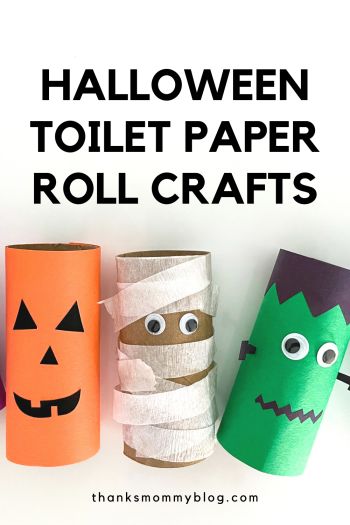 Crafts With Toilet Paper Rolls, Halloween Toilet Paper Roll, Halloween Toilet Paper Roll Crafts, Scary Halloween Crafts, Halloween Toilet Paper, Paper Roll Crafts For Kids, Veselý Halloween, Craft For Halloween, Paper Towel Crafts