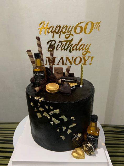 Fondant Liquor Bottle Themed Cake for men. Bottle Cake Ideas, Cake Ideas For Men, Wine Bottle Cake, Cake For Men, Birthday Men, Bottle Cake, Jack Daniel, Liquor Bottle, Cakes For Men