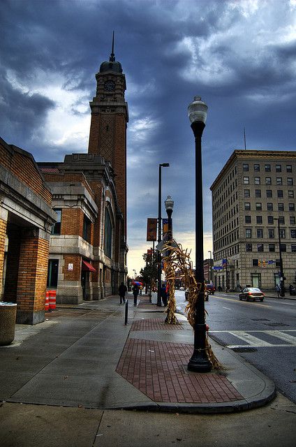 The West Side Market - the most fun you will EVER have grocery shopping!  Ohio City, Cleveland, OH Cleveland Architecture, Cleveland City, Cleveland Skyline, Ohio City, City Neighborhood, Ohio Buckeyes, Cleveland Rocks, Ohio History, Forest City