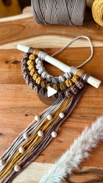 Macrame Knots With 2 Strands, Macrame Mini, Macrame Patterns Tutorials, Macrame Knots, Macrame Tutorial, Tutorial Diy, Macrame Patterns, Macrame Diy, Macrame