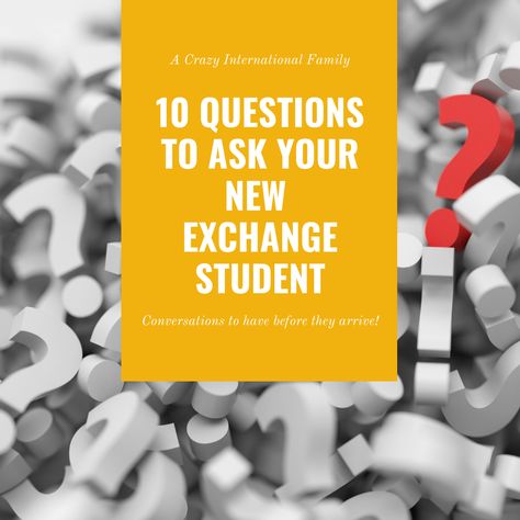 10 Questions to Ask Your New Exchange Student: Host An Exchange Student, Welcome Basket For Foreign Exchange Student, Hosting Foreign Exchange Student, German Exchange Student, Hosting A Foreign Exchange Student, Foreign Exchange Student Welcome Basket, Foreign Exchange Student Welcome Sign, Exchange Student Welcome Basket, Exchange Student Welcome Sign