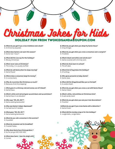 Christmas Jokes For Kids, Family Laughing, Fun Jokes, Elf Face, Laughing Out Loud, Fun Christmas Games, Christmas Jokes, Holiday Games, Fabulous Christmas