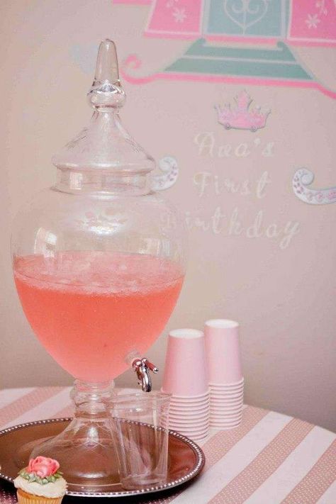 Ava's First Birthday | CatchMyParty.com Once Upon A Time Birthday Party Food, Once Upon A Time Birthday Party Theme Decoration, Once Upon A Time Birthday Party Theme, Once Upon A Time First Birthday, Once Upon A Time 1st Birthday Party, Once Upon A Time First Birthday Theme, Once Upon A Time Birthday Party, Once Upon A Time Birthday, Fairytale Baby Shower