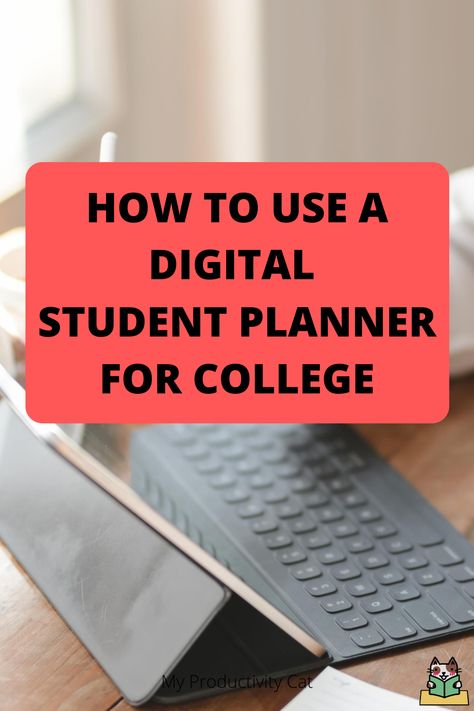 Digital Student Planner, New College, Google Template, College Tips, School Planner, College Planner, Student Planner, College Hacks, Organization Planning