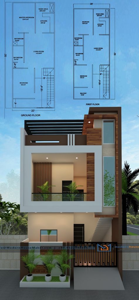 Front Elevation Designs Modern, Civil Engineering Books, Elevation Architecture, Engineering Books, Bungalow Floor Plans, House Balcony, Small House Elevation, House Balcony Design, Small House Elevation Design