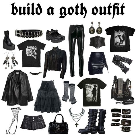 Goth Style Men, Goth Capsule Wardrobe, Simple Goth Outfits, Goth Essentials, Goth Boy Outfits, Metalhead Outfits, Goth Subcultures, 90s Goth Outfits, Mallgoth Outfits