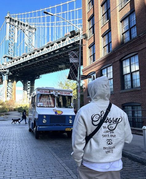 Chad Meeks Martin, New York Sightseeing, Stussy Hoodie, New York City Photos, Under The Bridge, I Love Nyc, New York Pictures, City Photos, Instagram Jewelry