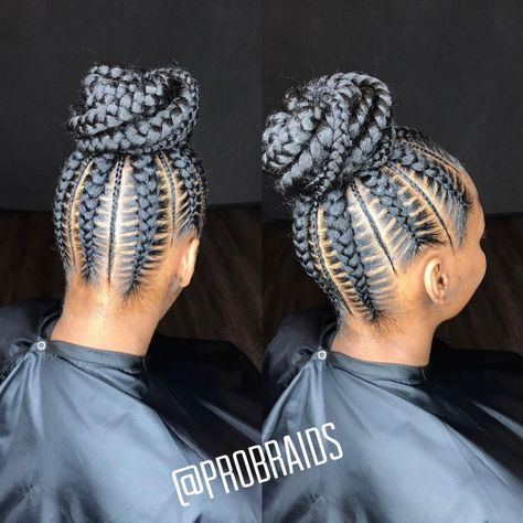 Cool Ash Brown Hair, Flat Braids, Back Of Hair, Cornrows Updo, Feed In Braids Ponytail, Feed Ins, Teen Style, Ash Brown Hair, Protective Hairstyles For Natural Hair