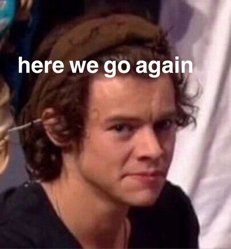 Stop It Get Some Help, Conor Leslie, Harry Styles Memes, Response Memes, 1d Funny, Harry Styles Funny, In Love With Him, One Direction Photos, Reaction Face