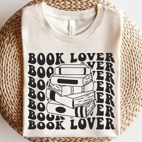 Book Lover Short Sleeve Shirt, Good Day To Read, Book Lover, Bookworm, Reading Teacher, Librarian, Stack Of Books, Teacher Shirt Made To Order Handmade With Heat Transfer Vinyl Sizes S-3xl Available Bklvrss Books Svg, Teacher Librarian, White Short Sleeve Shirt, Read More Books, Reading Teacher, Teacher Svg, Book Shirts, Read Book, Stack Of Books