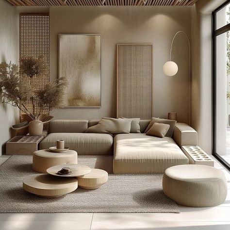 These Japandi Living Room Ideas Will Make You Want to Marie Kondo Your Whole House Modern Clean Living Room, Japandi Style Living Room, Living Room Japandi, Clean Living Room, Japandi Living Room Design, Style A Scarf, Japandi House, Clean Living Rooms, Japandi Home Decor