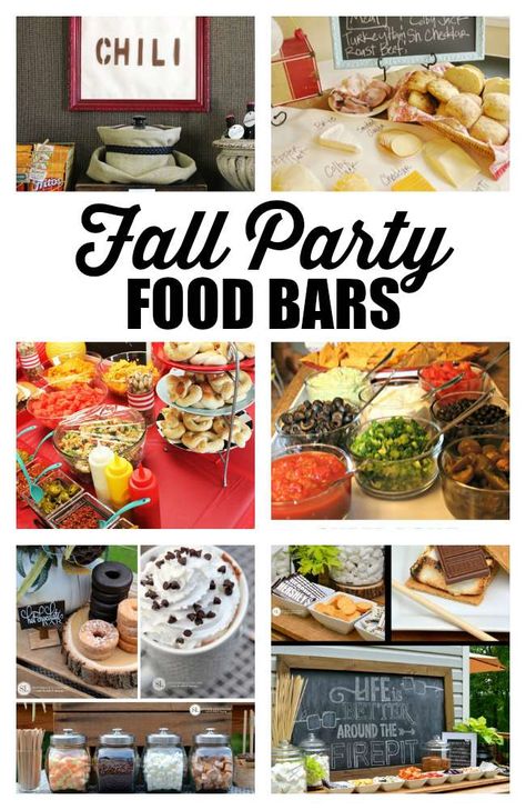 Thinking of hosting a party this autumn? Fun and simple fall party ideas. From a cleaning checklist to food bar ideas, you'll be inspired to throw a fall outdoor party! Fall Outdoor Party, Outdoor Fall Parties, Outdoor Party Foods, Food Bar Ideas, Fall Party Ideas, Party Food Bars, Fall Party Food, Party Food Bar, Fall Harvest Party